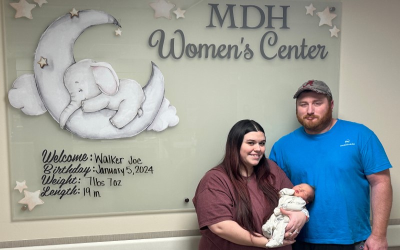 MDH Welcomes First Baby of 2024