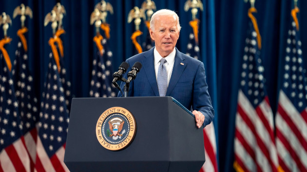 President Joe Biden speaks on his economic plan for the country at Abbot's Creek Community Center on Jan. 18, 2024 in Raleigh, N.C. (Eros Hoagland/Getty Images)