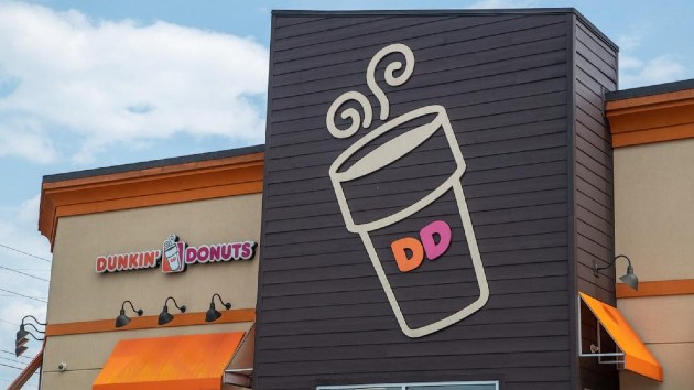 An exterior view of the Dunkin' Donuts restaurant in Muncy, Pennsylvania, June 10, 2023. (Paul Weaver/SOPA Images/LightRocket via Getty Images)