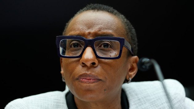 Dr. Claudine Gay, president of Harvard University, testifies before the House Education and Workforce Committee at the Rayburn House Office Building, Dec. 5, 2023, in Washington, D.C. (Kevin Dietsch/Getty Images)
