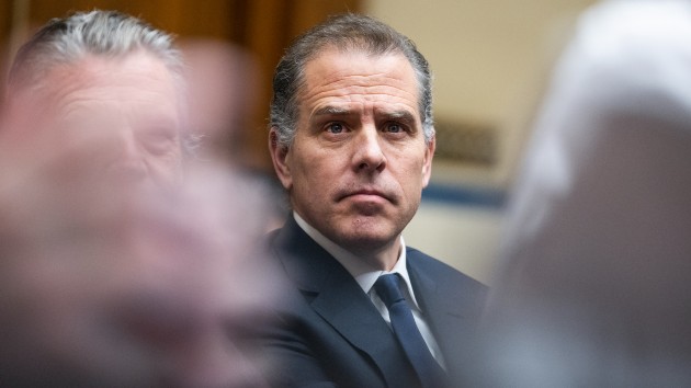Hunter Biden attends the House Oversight and Accountability Committee markup titled "Resolution Recommending That The House Of Representatives Find Robert Hunter Biden In Contempt Of Congress," in Rayburn Building on Wednesday, Jan. 10, 2024. (Tom Williams/CQ-Roll Call, Inc via Getty Images)