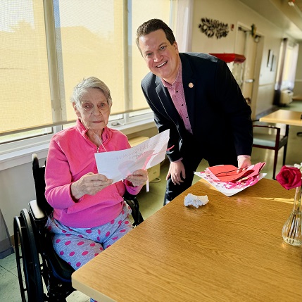 Chesney Delivers over 2,300 Valentines