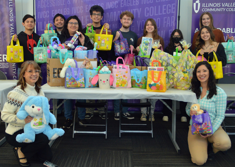 IVCC Helps Assemble 100 Easter Baskets for Children in the Care of the Youth Service Bureau