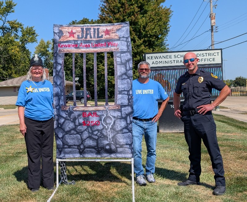 Kewanee Area United Way “Jail and Bail” 2025 and There’s Still Time to “Bail Out” the Volunteers