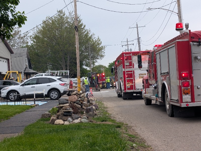 Cernovich Salvage Yard Structure Fire May 5, 2026