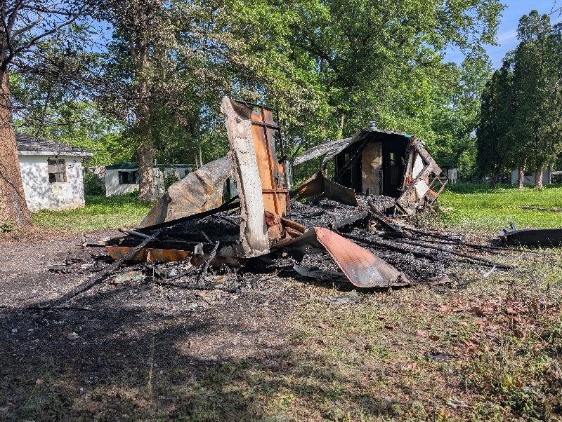 Coal Street Mobile Home Fire
