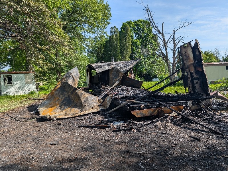 Coal Street Mobile Home Fire