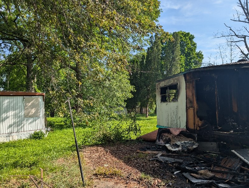 Coal Street Mobile Home Fire