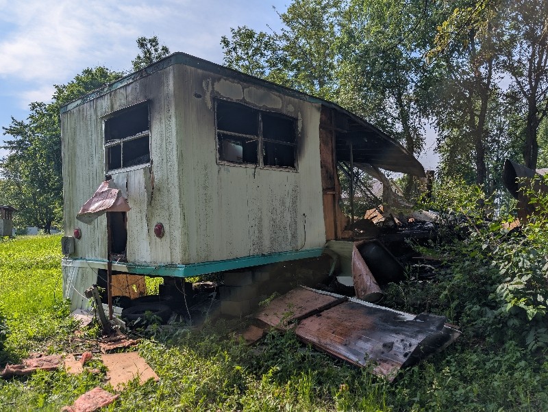 Coal Street Mobile Home Fire
