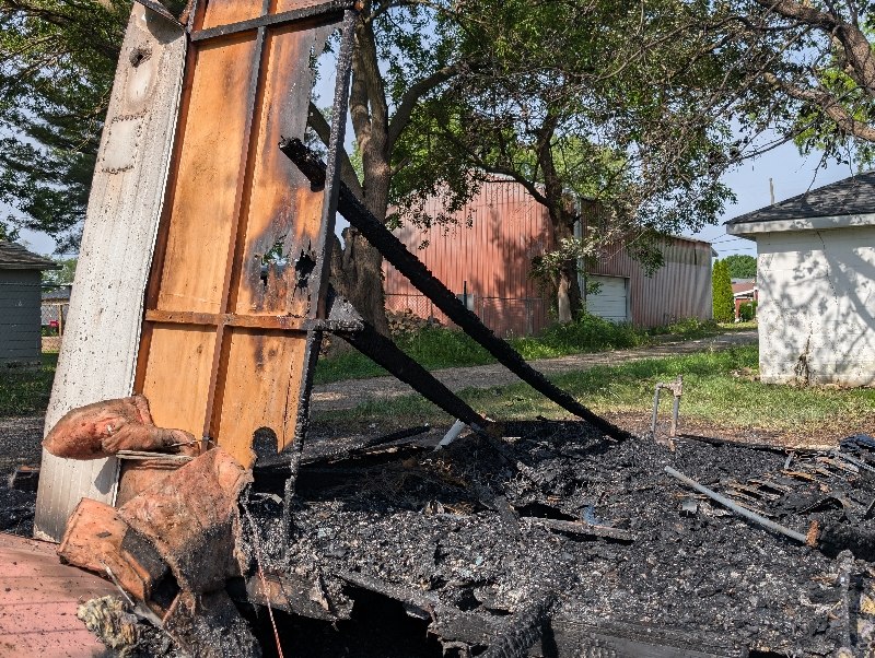 Coal Street Mobile Home Fire