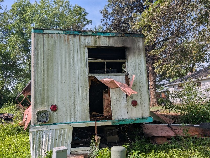 Coal Street Mobile Home Fire