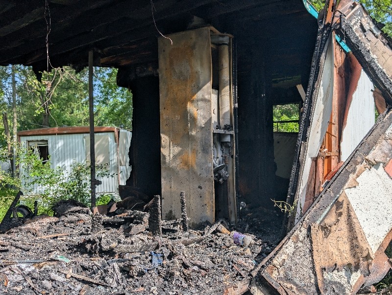 Coal Street Mobile Home Fire