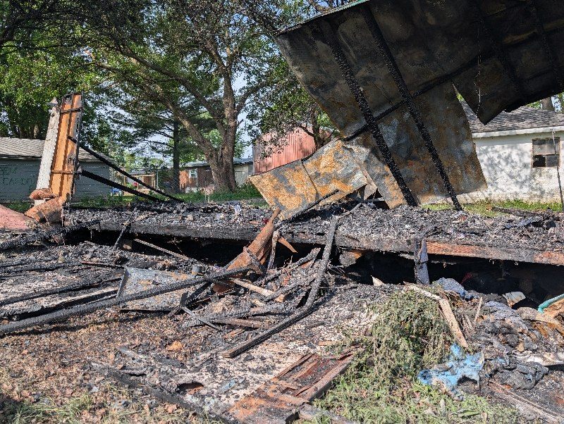 Coal Street Mobile Home Fire