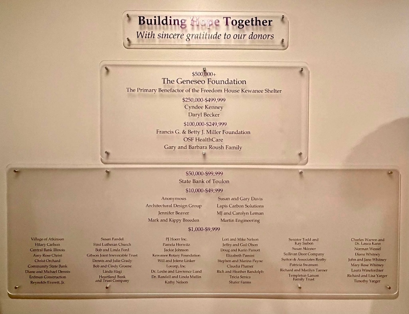 Freedom House Kewanee Emergency Shelter