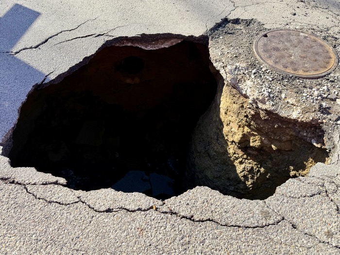 Rose Street Sinkhole