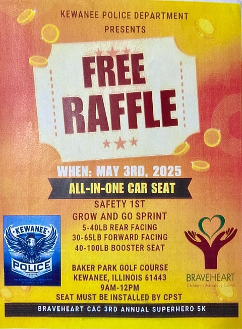 Make an Appointment for Car Seat Safety Check at Superhero 5K on May 3, 2025, for Raffle Entry