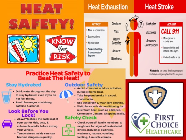 Stay Safe in the Heat with Tips to Prevent Heat-Related Illnesses