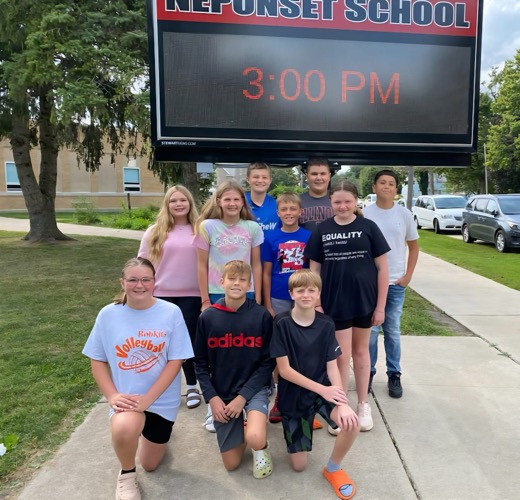 Neponset Grade School 2025-26 Student Council Leadership Team