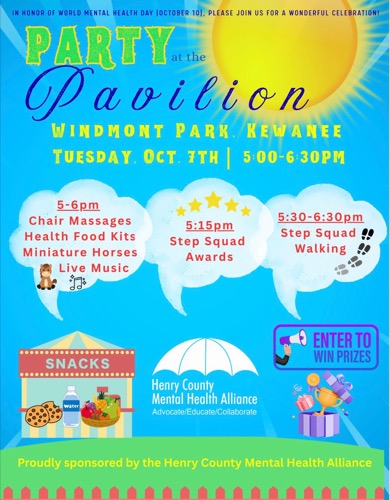 Community Celebration for World Mental Health Day with Activities and Resources on October 4, 2025