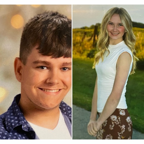 Kewanee Elks Honor Katlyn Carton and Jack Anderson as September 2025 Teens of the Month