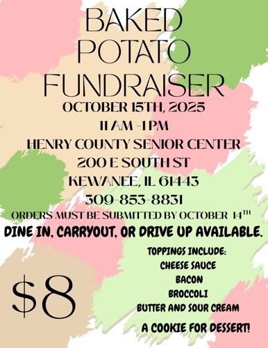 Wake Up Tri-Counties Cassandra with Senior Center Talks Baked Potato Fundraiser, Open Enrollment, Meals at The Senior Center, and the 2026 Trips