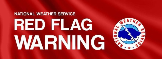 NWS has Issued a Red Flag Warning Day for March 3, 2024