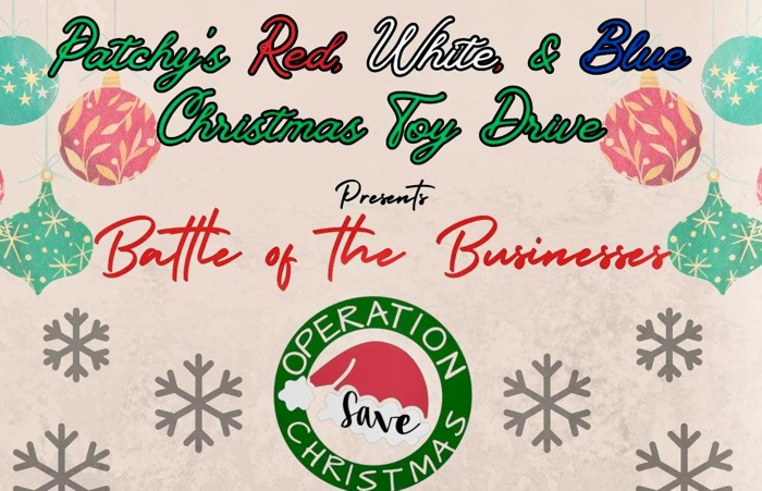 Battle of the Businesses for Patchy’s Toy Drive to Support Local Families Through November 15, 2025