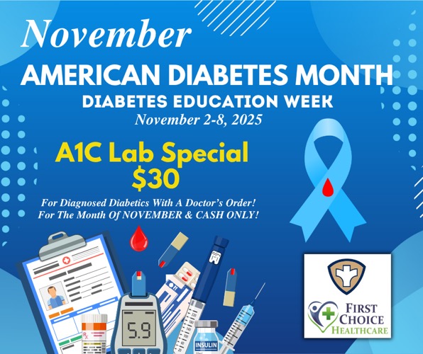 Henry and Stark County Health Departments Promote Diabetes Awareness and Affordable A1C Testing in November