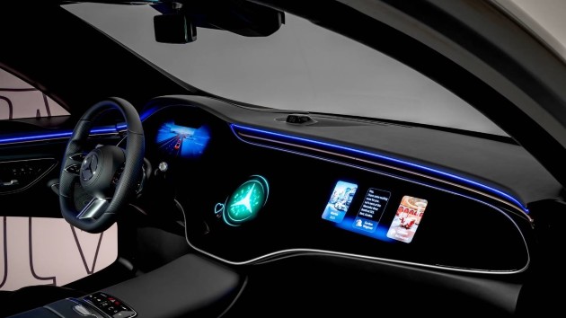 The MBUX virtual assistant "is the most human-like interface with a Mercedes-Benz yet," according to the company, an d  advanced 3D graphics make interactions with the driver more natural, intuitive and personalized. (Mercedes-Benz)