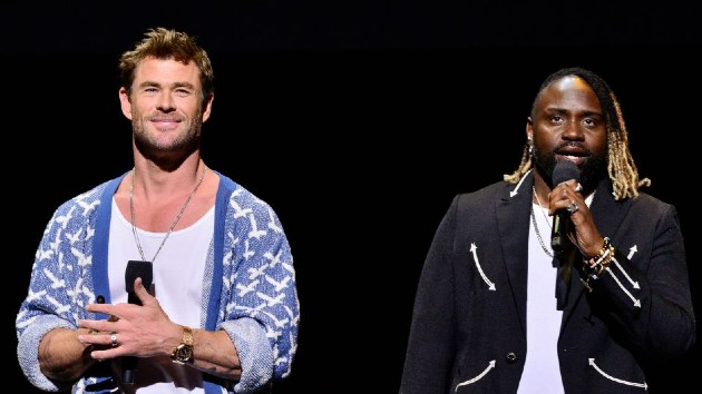 Hemsworth and Henry at Paramount's CinemaCon exhibition - Jerod Harris/Getty Images for CinemaCon