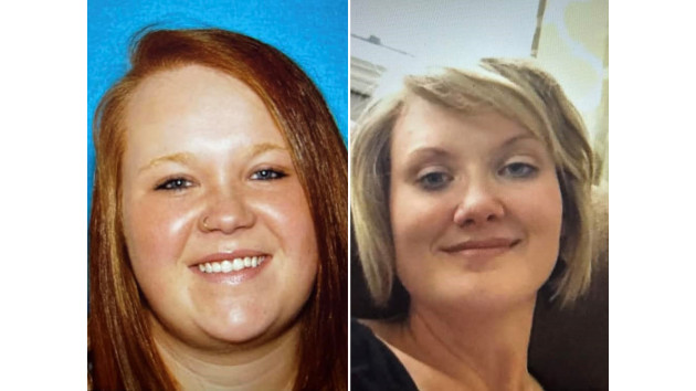 Veronica Butler, 27, and Jilian Kelley, 39, are seen in undated photos released on March 31, 2024, by the Texas County Sheriff’s Department. (Texas County Sheriff’s Department)