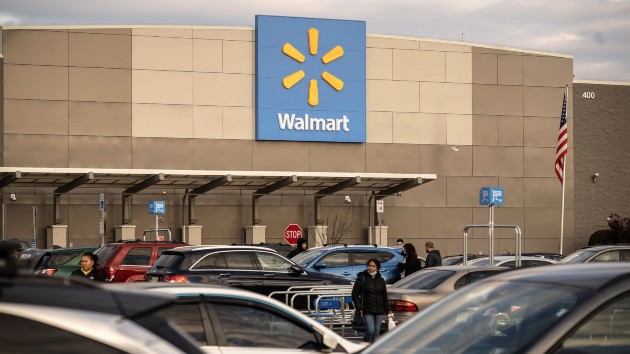 In this Nov. 24, 2023, file photo, a Walmart store is shown on Black Friday, in Secaucus, New Jersey. (Bloomberg via Getty Images)