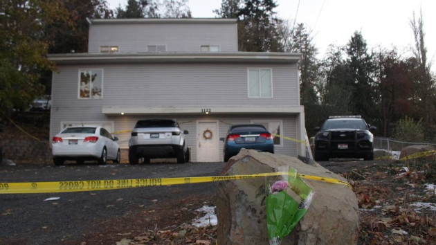 In this Dec. 22, 2022, file photo the crime scene where four University of Idaho students were found dead is seen on King Road in Moscow, Idaho. (Angela Palermo/Idaho Statesman/Tribune News Service via Getty Images)