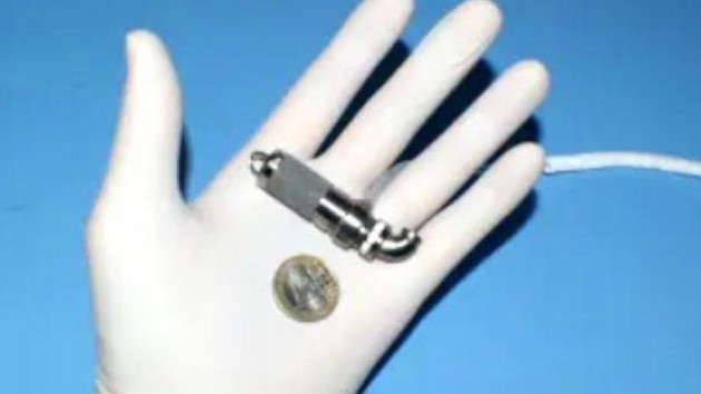 The Jarvik 2015 15mm VAD, a miniature heart assist device, is shown. (Jarvik Heart, Inc.)