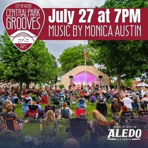 Monica Austin @ Aledo Band Shell – Aledo, IL