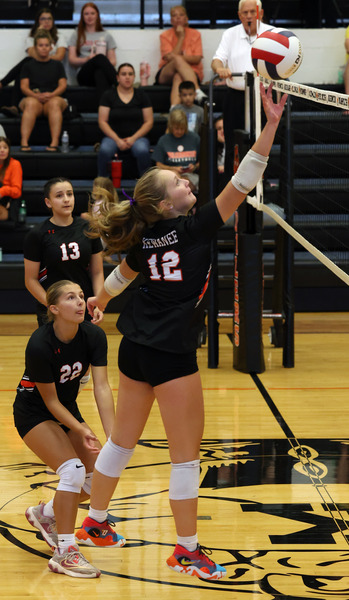 Kewanee Falls to Sherrard in A Close Volleyball Game on August 29th