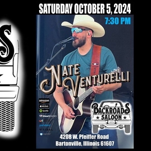 Nate Venturelli @ Backroads Saloon – Bartonville, IL