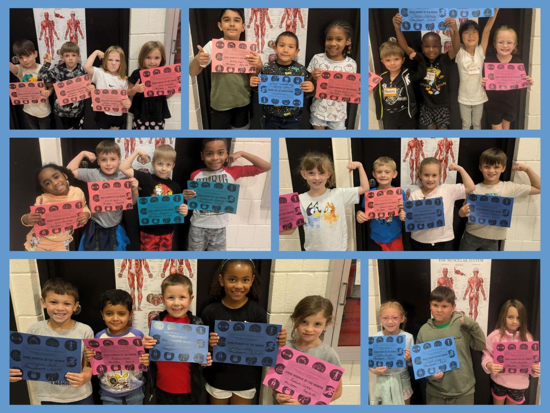 August Hard Workers of the Month from Lincoln PE! #MAC185