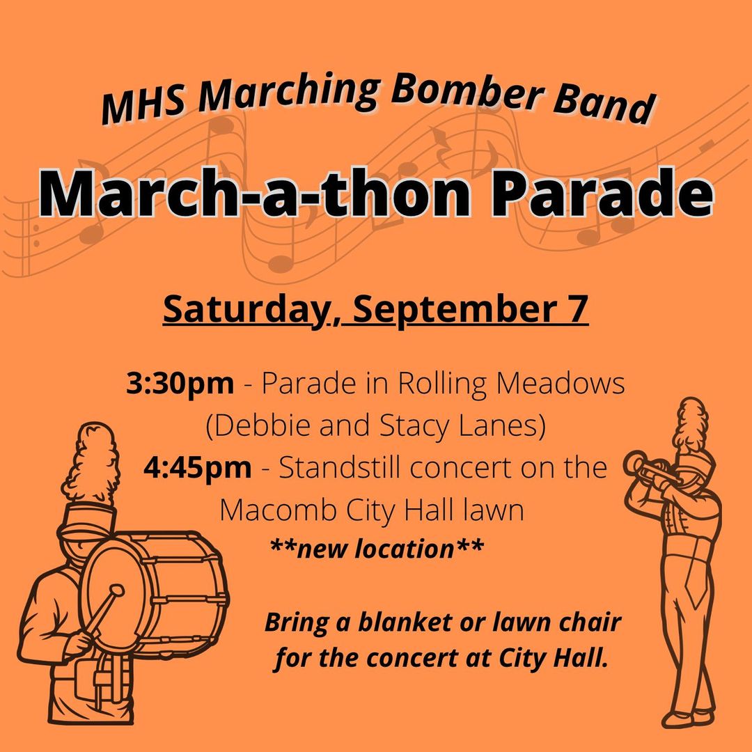 What a gorgeous day for a parade and outdoor concert! Come join us today in Rolling Meadows and at City Hall!