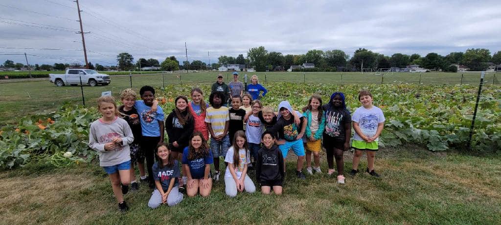 Thank you to Corteva and McDonough County AITC for letting Mrs. Ruebushs class help plant many varieties of pumpkins ba…