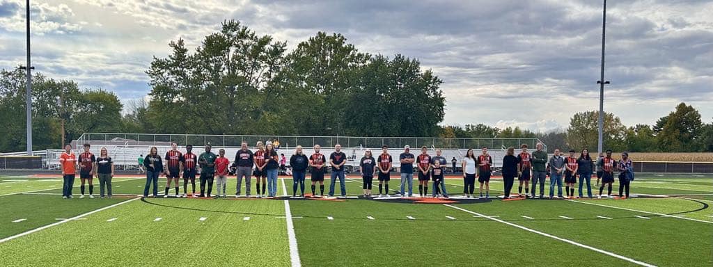 It’s Senior Day for Bomber Soccer. Good luck and thank you Jesse, Matt, Henry, Hyrum, Drake, Giullio, Mason, Calvin, Jer…
