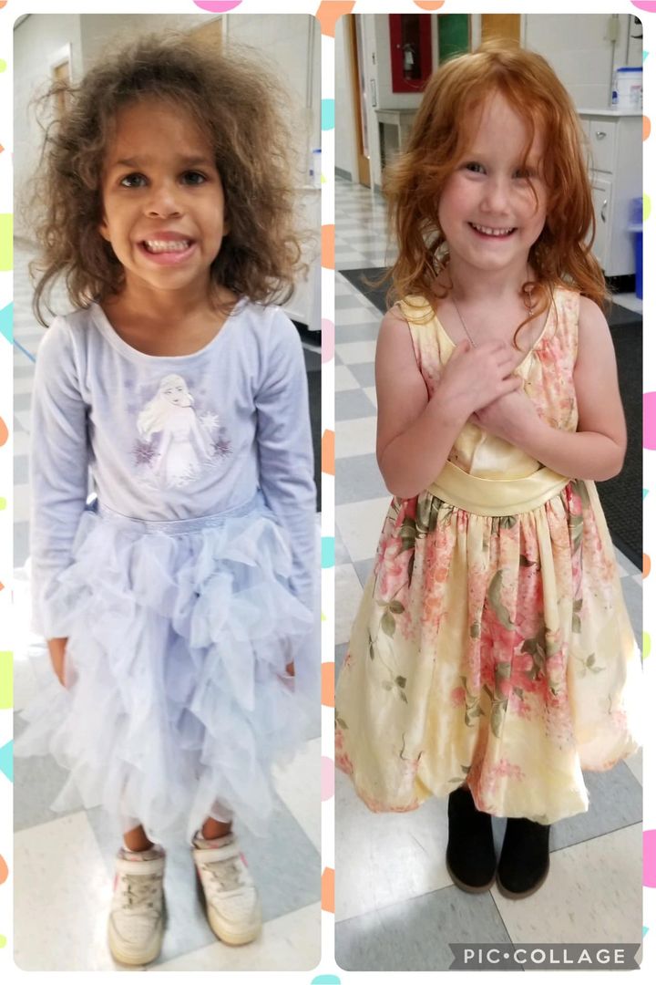 MHS students weren’t the only ones “dressed to impress” today! MacArthur had students show up dressed to impress to toni…