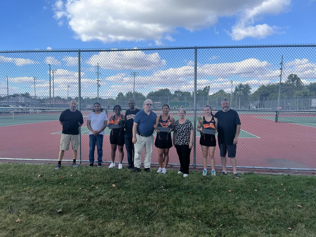 Congratulations and Good luck to our Senior Bomber Tennis players Celena, Kallie, and Reagan! #OnceABomberAlwaysABomber