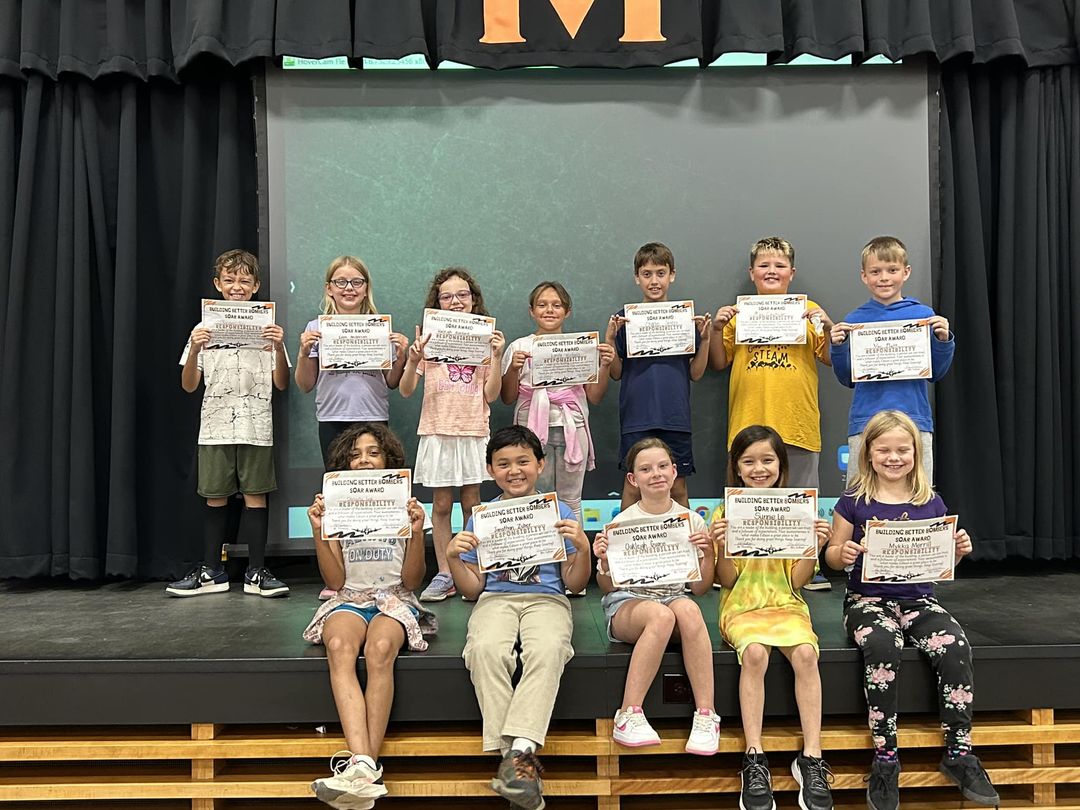 Third grade leaders at Edison who are Responsible! September Character Trait of the month award winners! #3rdgrade #edis…