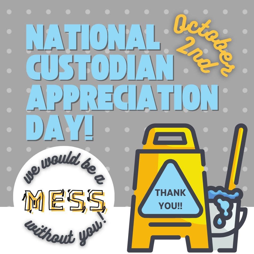 Today is Custodian Appreciation Day! We are so fortunate to have the best! Thank YOU for making our schools sparkle! #MA…