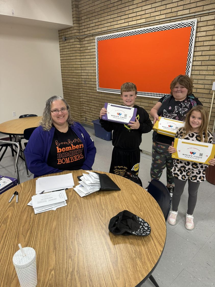 The Kids and PTO are working hard with the candy bar sales at Edison. Make sure you get your orders in for more boxes!!…