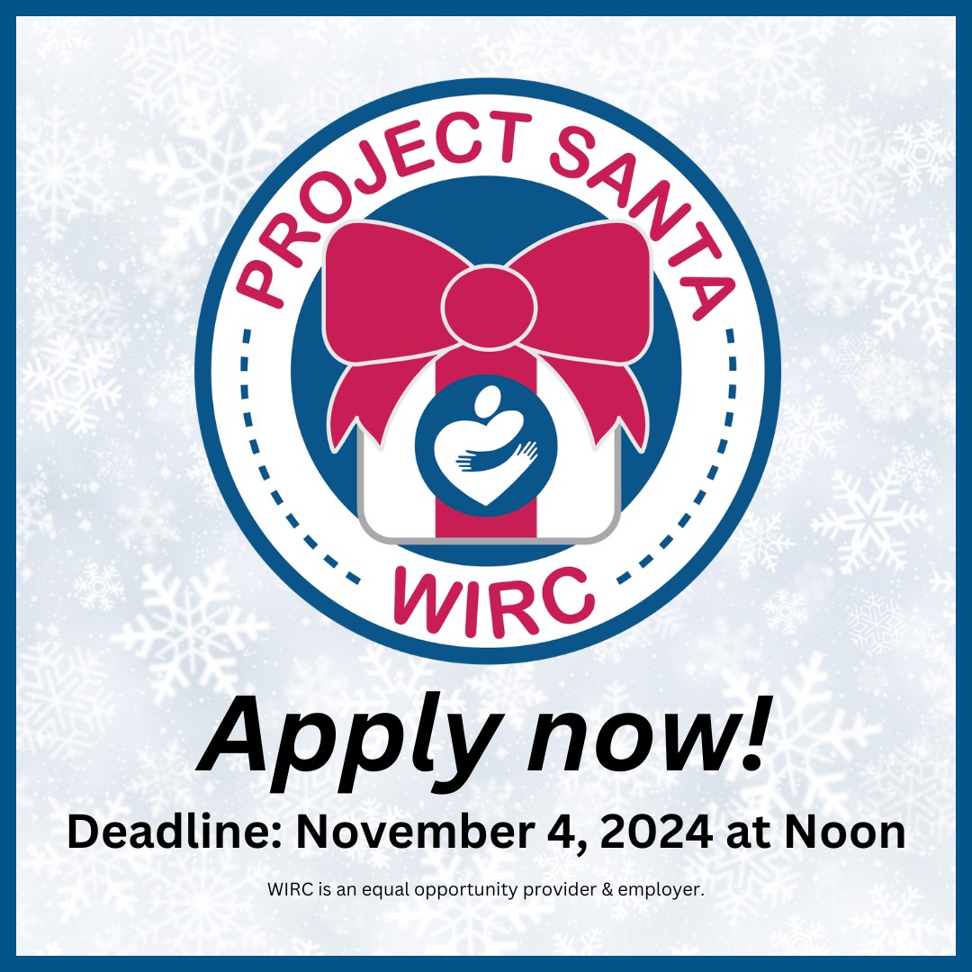 🎅 WIRCs Project Santa program is now accepting applications. Apply by Noon on Monday, November 4, 2024. 🎁 What is i…
