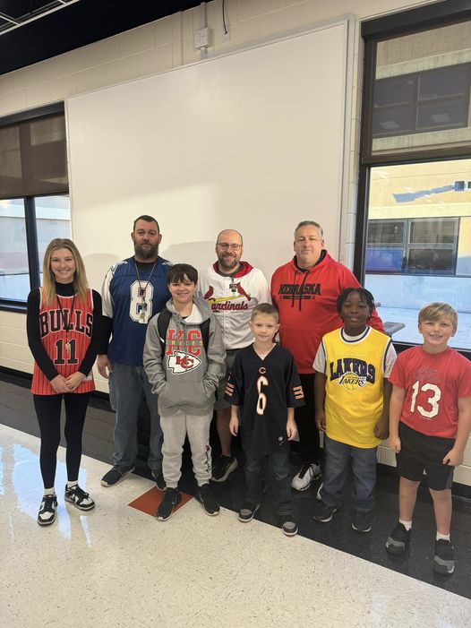 Edison’s Red Ribbon Week!!! Today is “TEAM” Up Against Drugs! Wear your favorite team or activity shirt. Canned food dri…