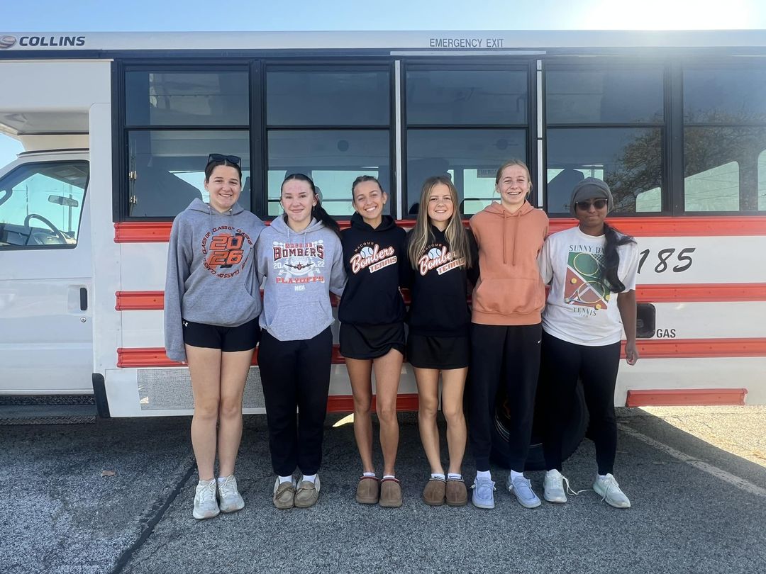 Congratulations and good luck to the Varsity Lady Bombers Tennis team as they head to Geneseo for sectionals today! Lucy…