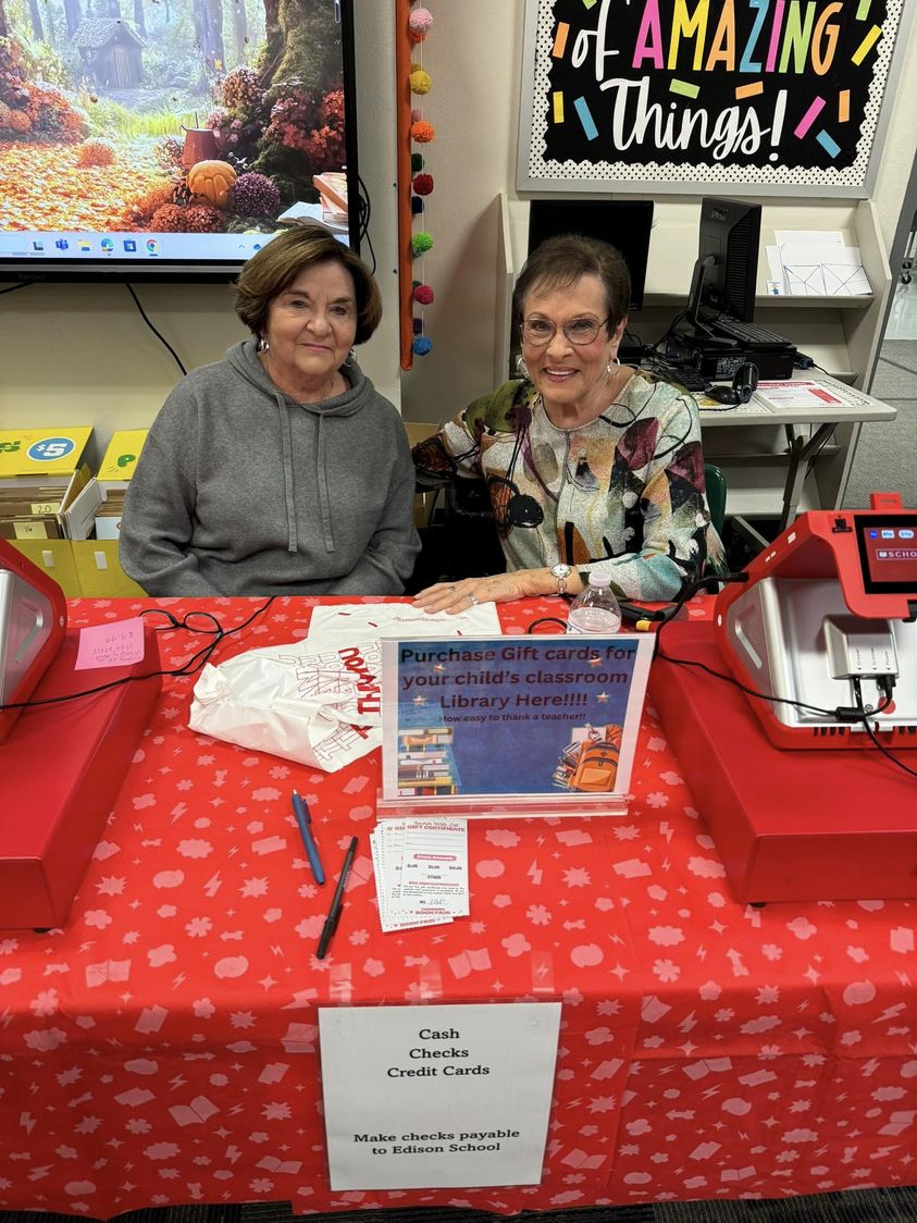 Thank you so much for volunteering at the Edison Book Fair!! We are open until 11:30 today!! Come see us!! #edison #book…